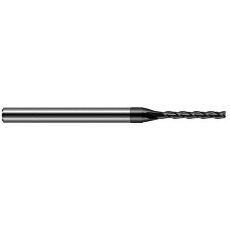 Harvey Tool 5/64 in. Cutter dia. x 0.5500 in.  Carbide Square End Mill, 3 Flutes, Amorphous dia.mond Coated 897978-C4